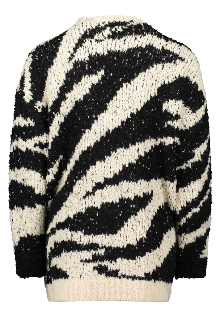 Betty & Co Damen Strickjacken Nature/Black