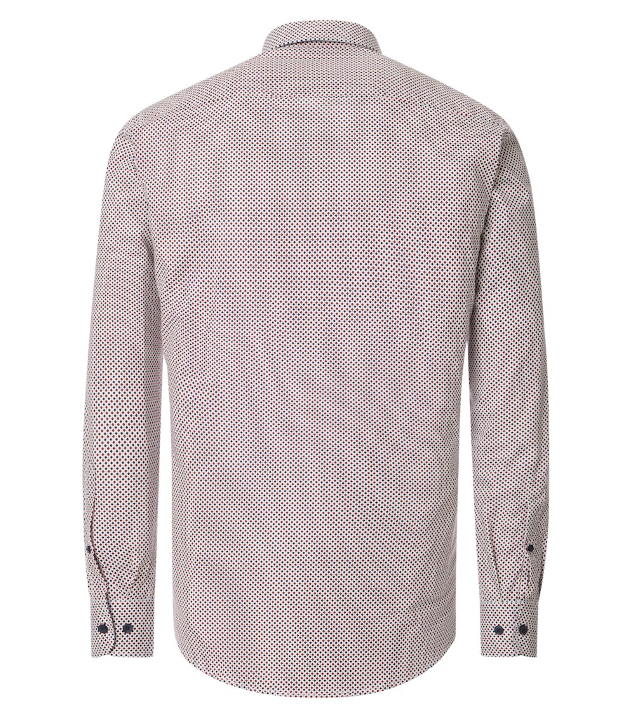 Casa Moda Herren Hemden Rot