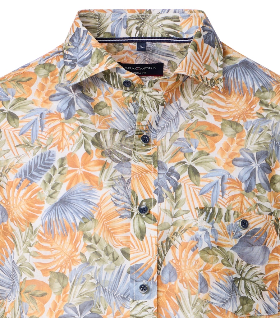 Casa Moda Herren Hemden kurz Orange