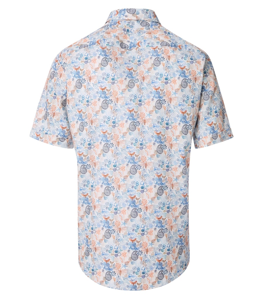 Casa Moda Herren Hemden kurz Blau