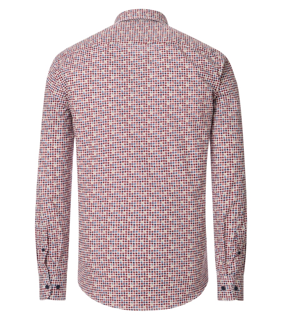 Casa Moda Herren Hemden Rot