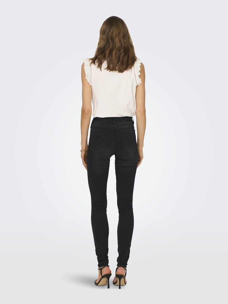 only Damen Jeans Black Denim