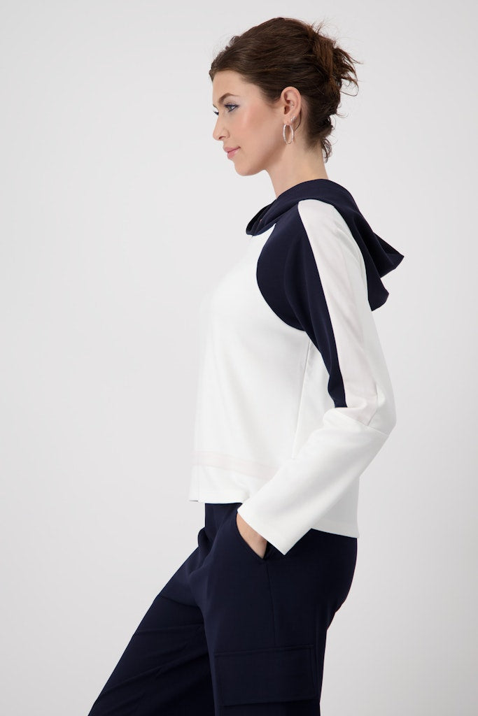 Monari Damen Sweatshirts Off-White