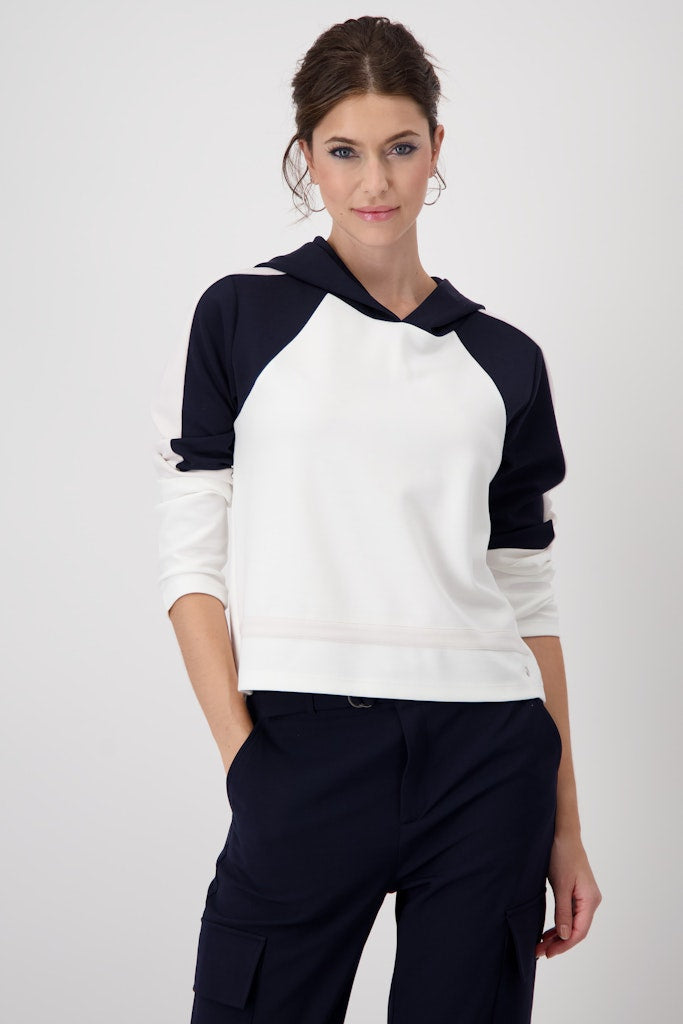 Monari Damen Sweatshirts Off-White