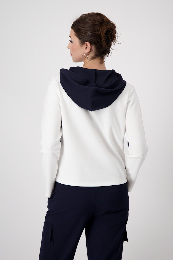 Monari Damen Sweatshirts Off-White