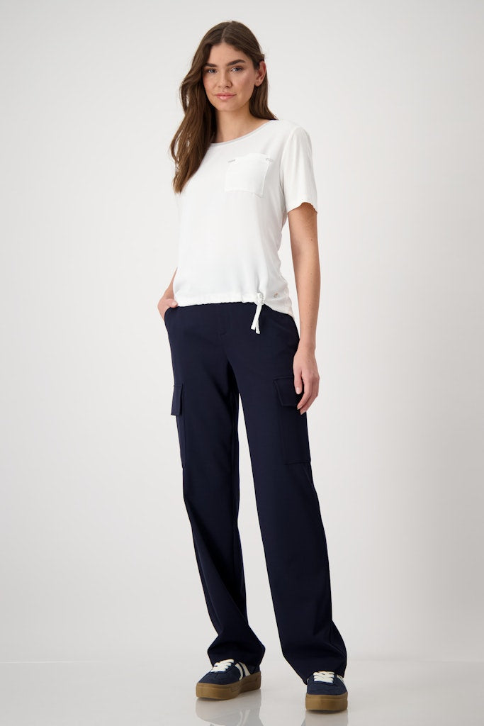 Monari Damen T-Shirts Off-White