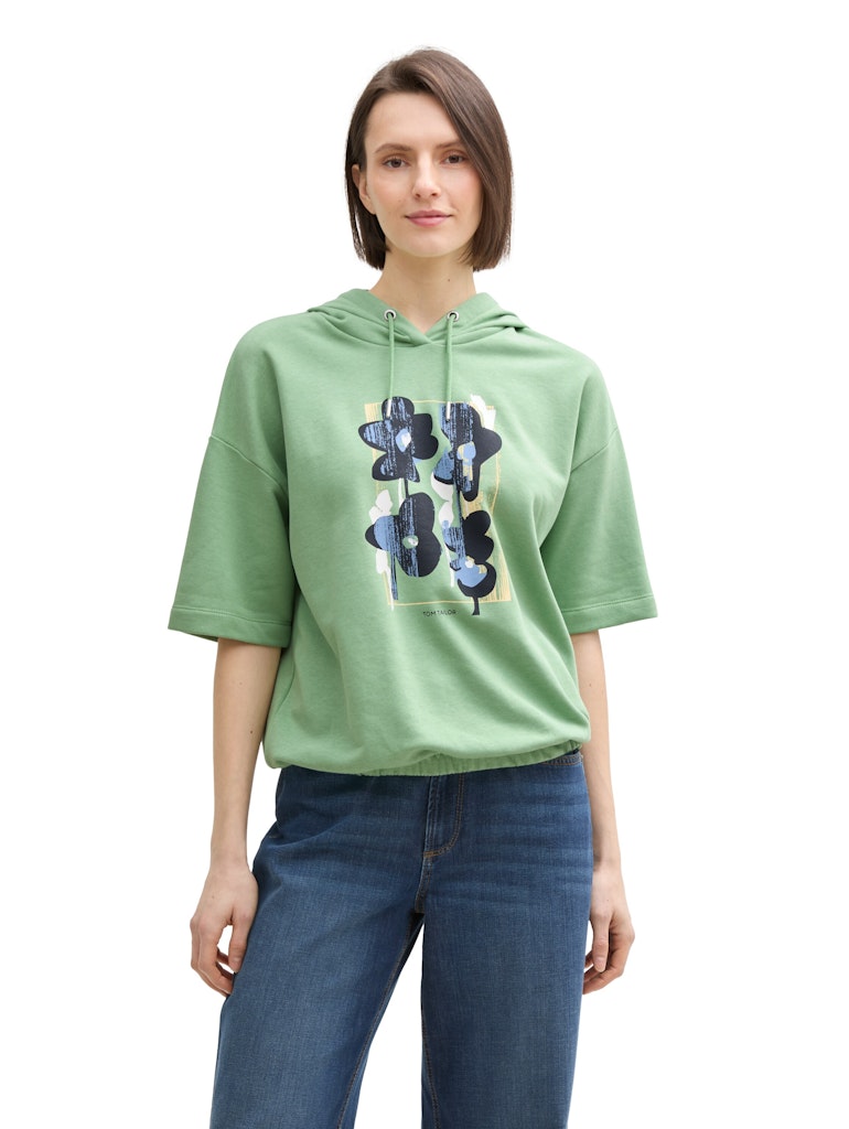 Tom Tailor Damen Sweatshirts True Green