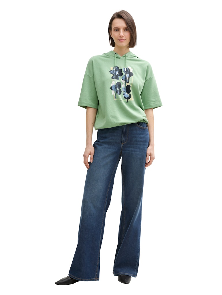 Tom Tailor Damen Sweatshirts True Green