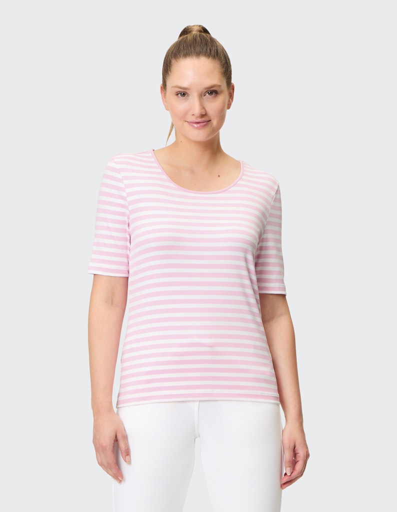 Joy Shirts Pink Rose Strip
