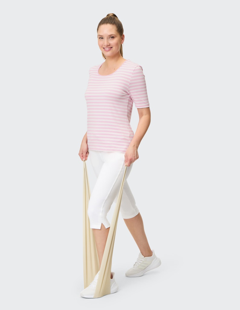Joy Shirts Pink Rose Strip