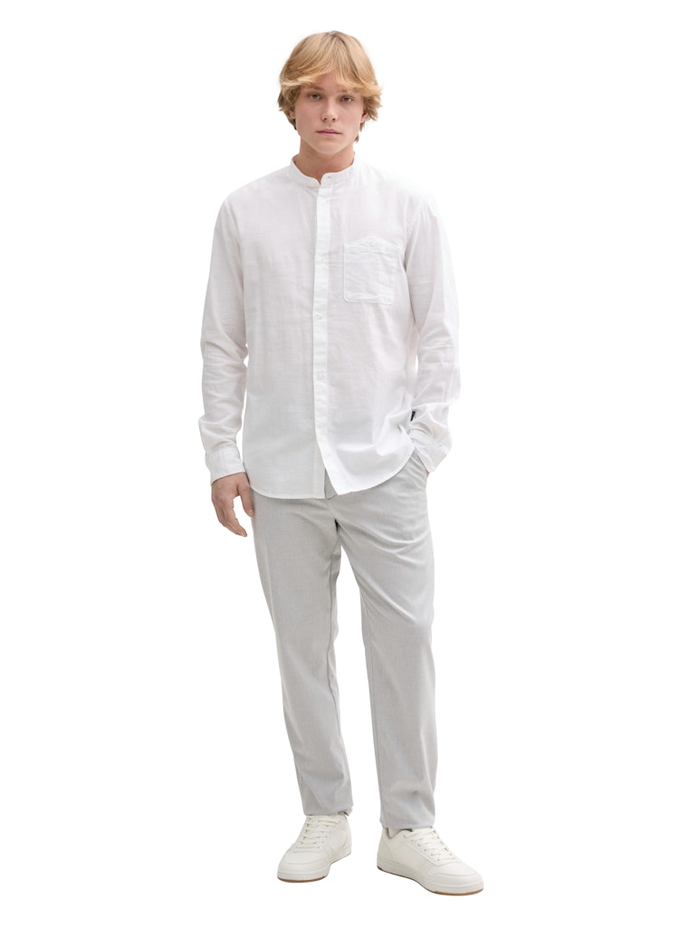 Tom Tailor denim Herren Hosen Grey White Mini