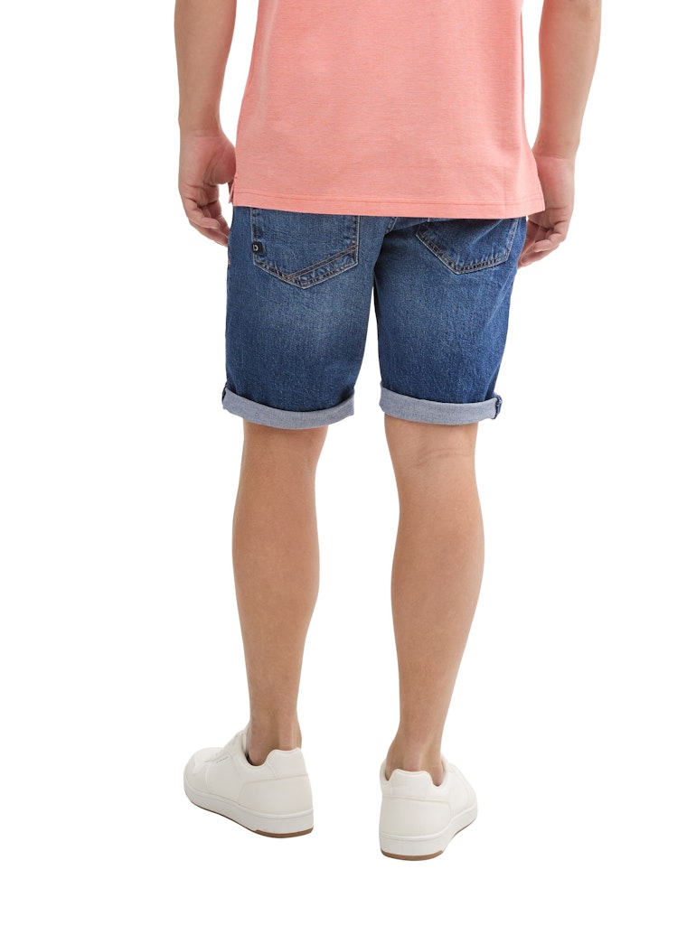 Tom Tailor denim Herren Shorts Used Dark Stone
