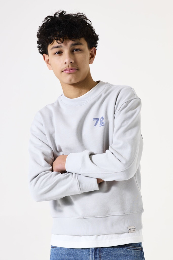 Garcia Jungen Sweats & Sweatjacken Chalk