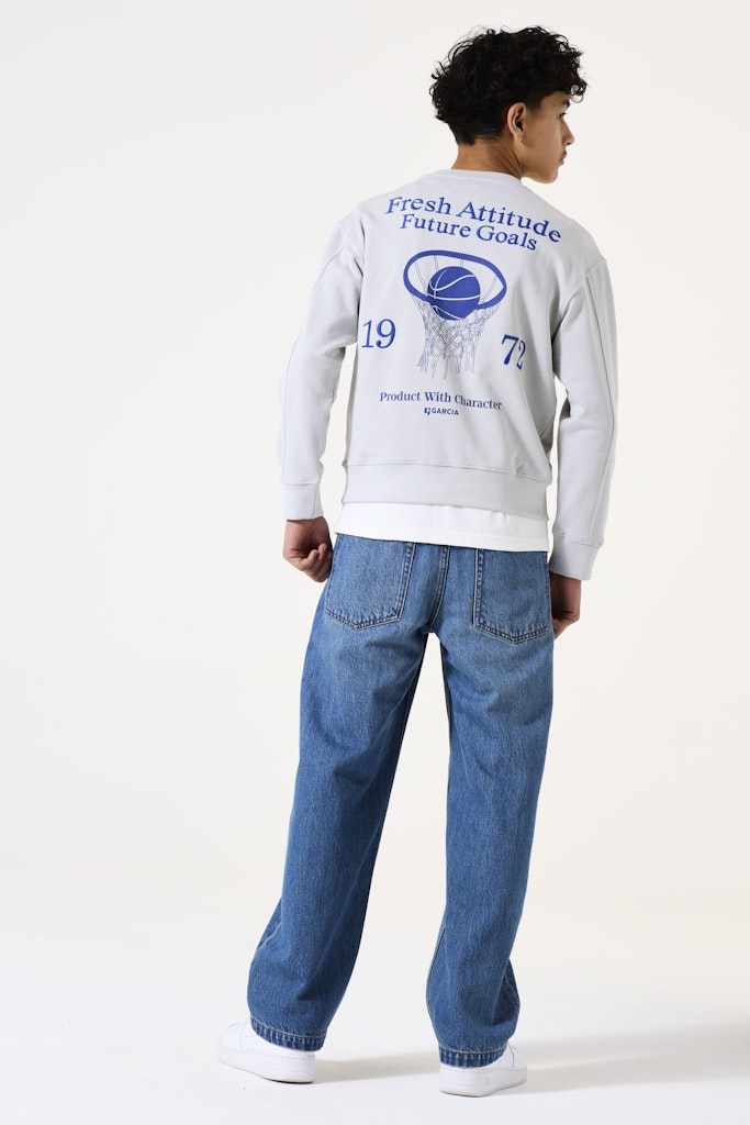 Garcia Jungen Sweats & Sweatjacken Chalk