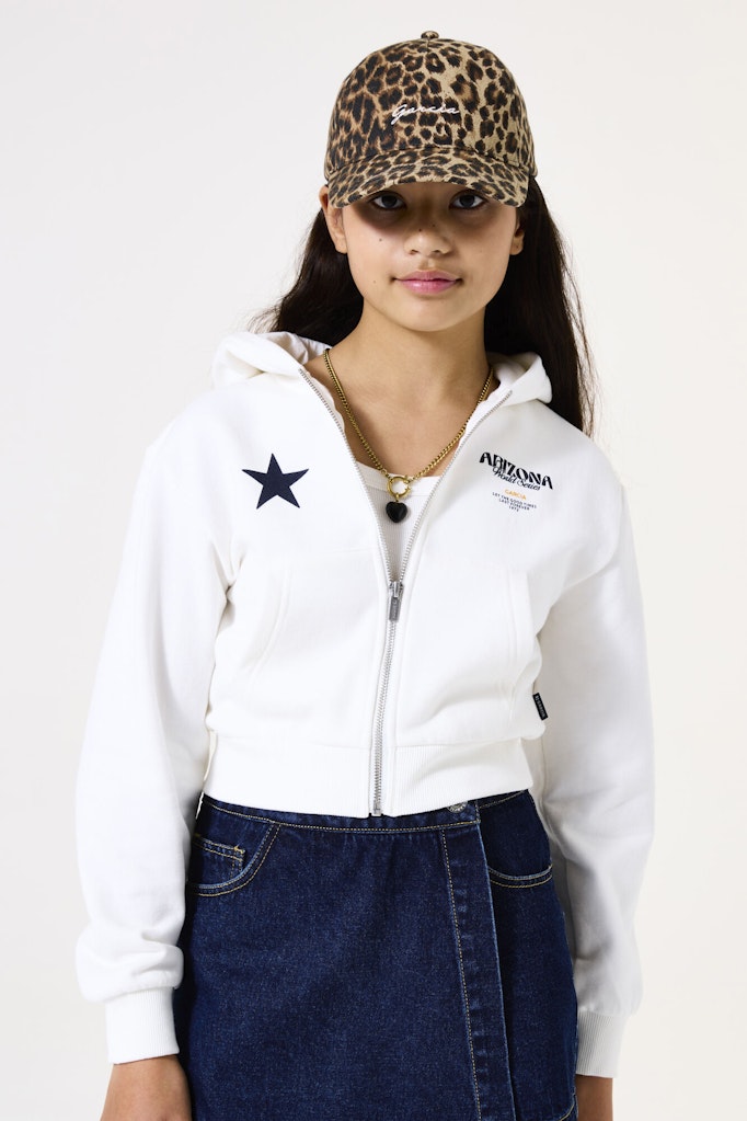 Garcia Mädchen Sweats & Sweatjacken Off White