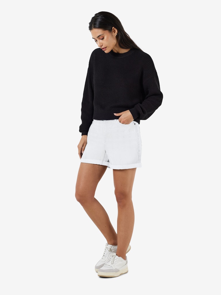 Noisy May Damen Shorts Bright White