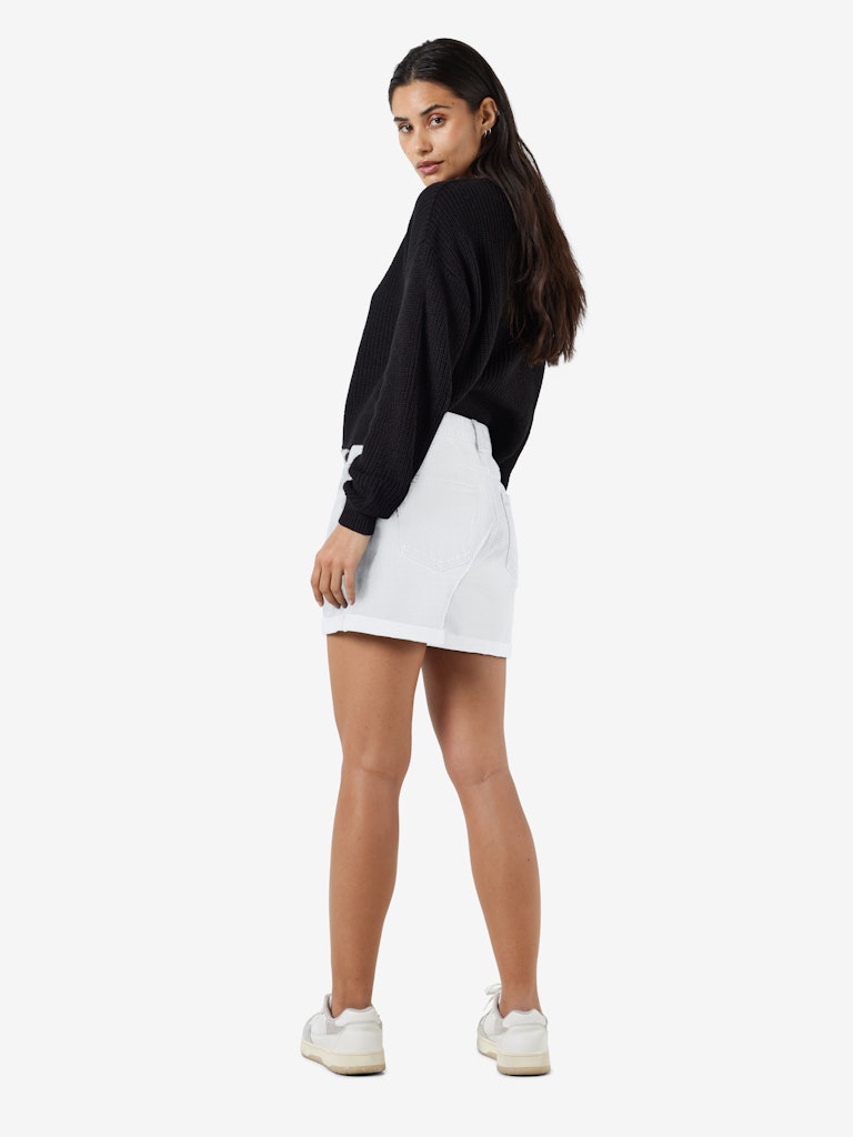 Noisy May Damen Shorts Bright White