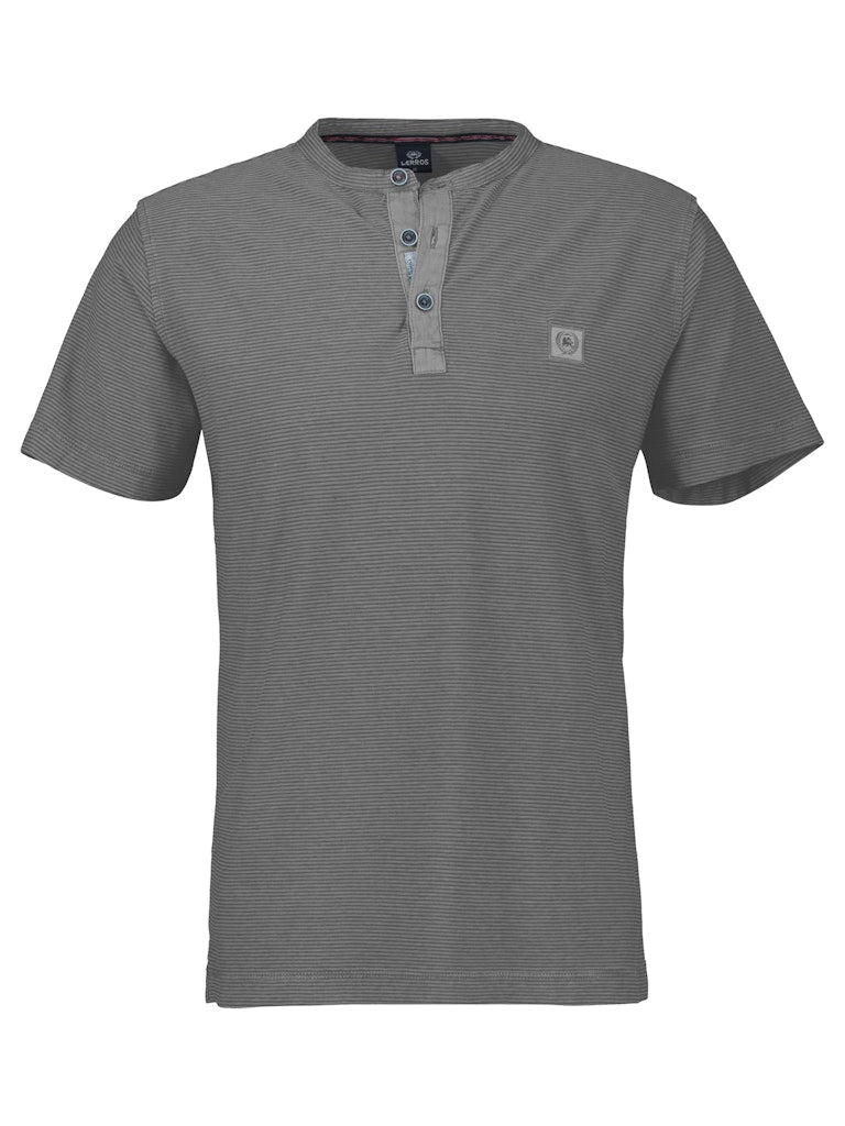 Lerros Herren T-Shirts kurz Basalt Grey