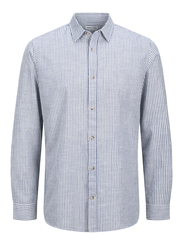 Jack & Jones Herren Hemden lang Infinity/Stripe