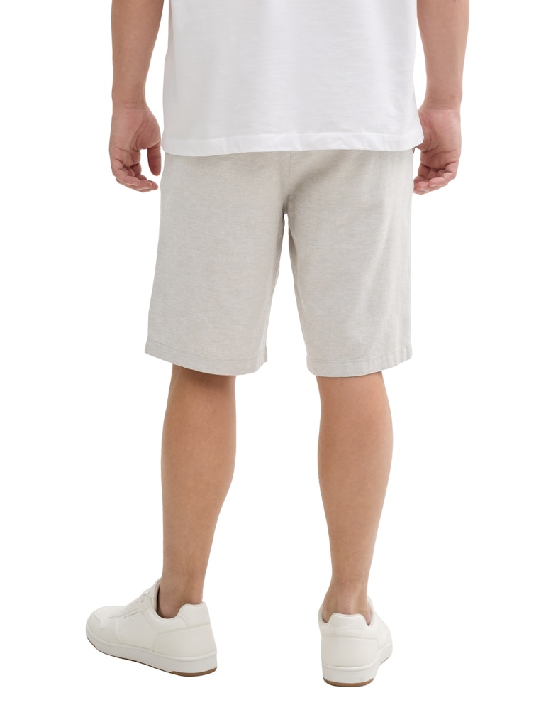 Tom Tailor denim Herren Shorts Beige Abbey Sto