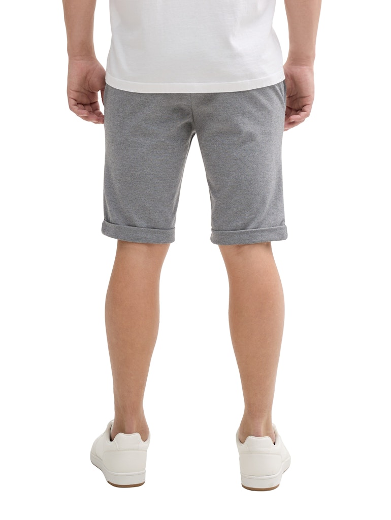 Tom Tailor denim Herren Shorts Grey Melange Pi