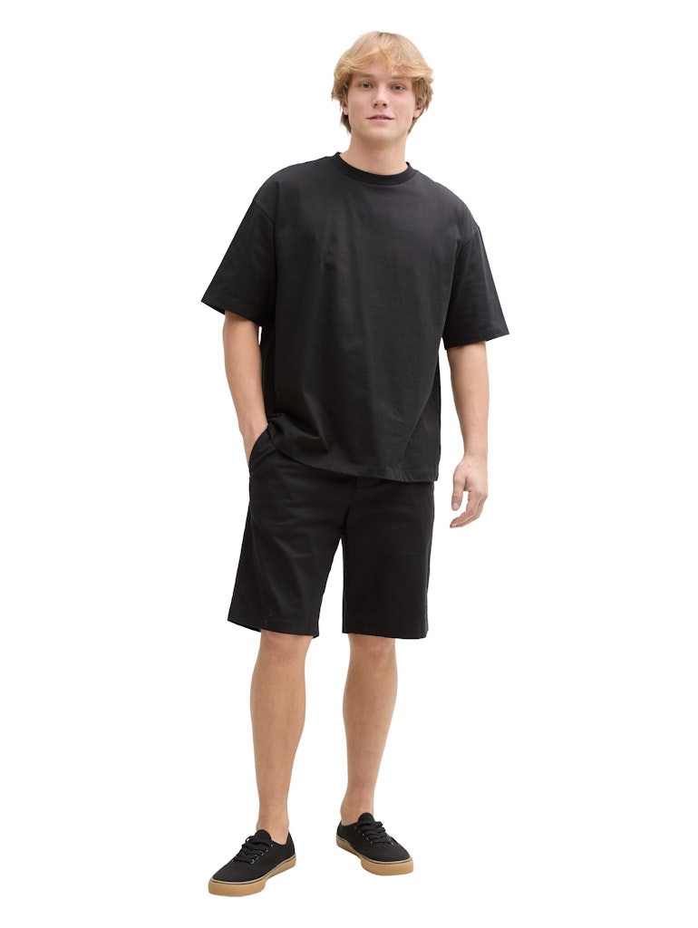 Tom Tailor denim Herren Shorts Black