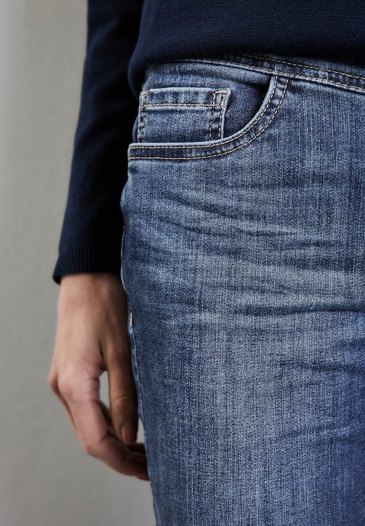 Street One Damen Hosen Mid Blue