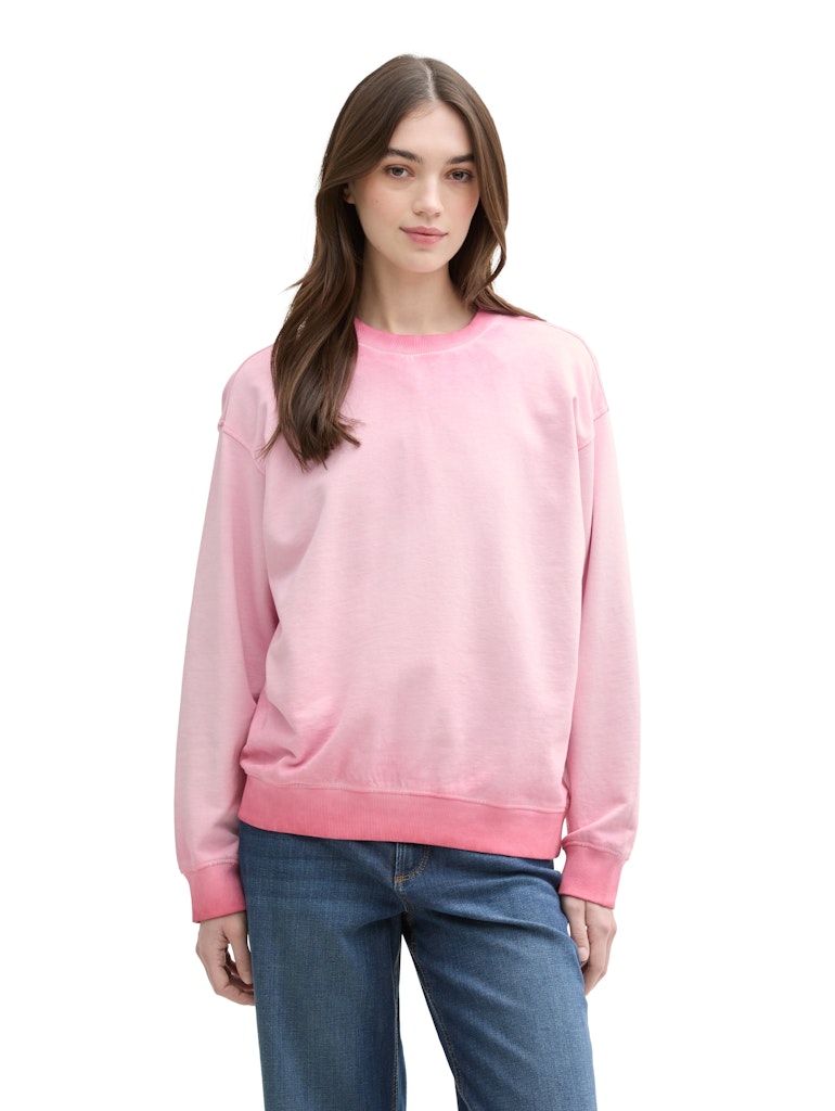 Tom Tailor denim Damen Sweatshirts Light Dusty Pin