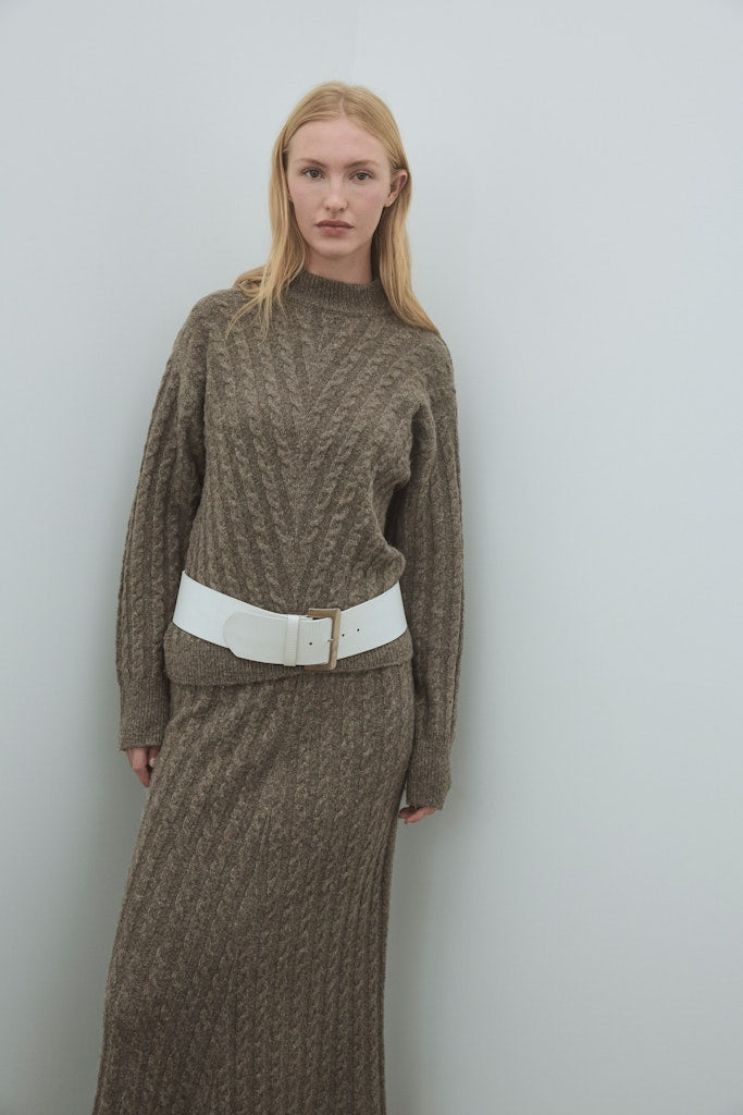 Vila Damen Pullover Falcon/Melange