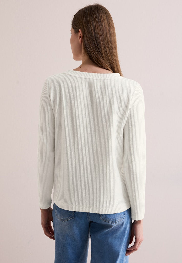 Cecil Damen T-Shirts Vanilla W