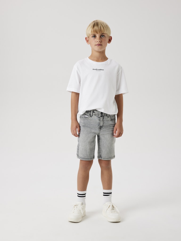 Name it Jungen Hosen & Shorts Light Grey Deni