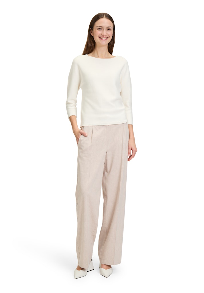 Betty & Co Damen Pullover Offwhite