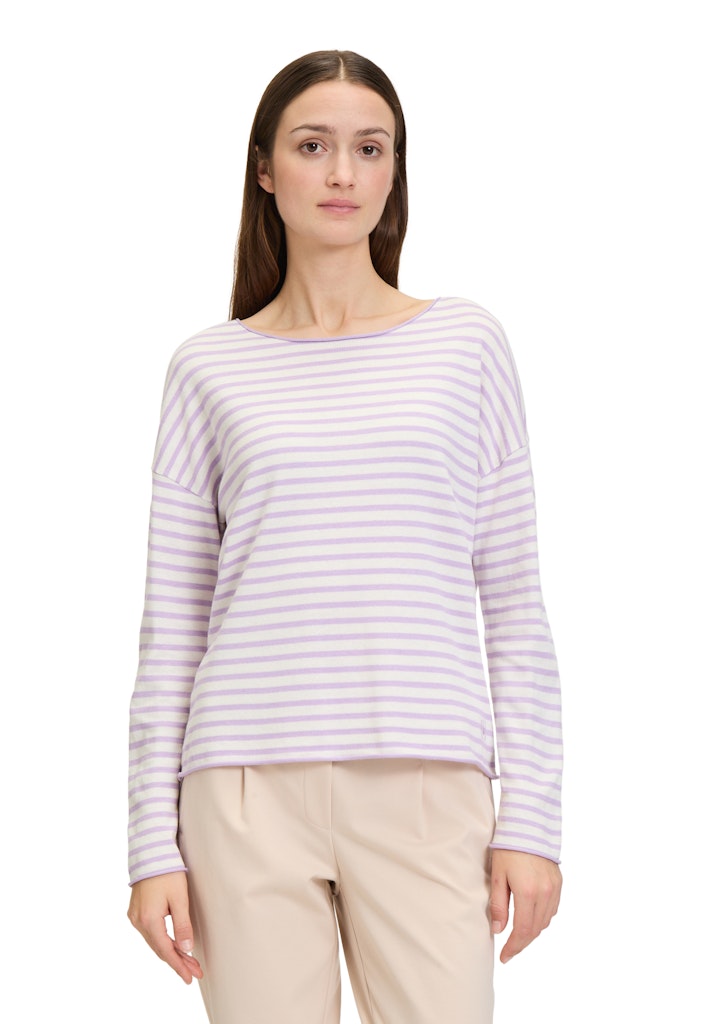Betty & Co Damen Pullover Cream/Liac