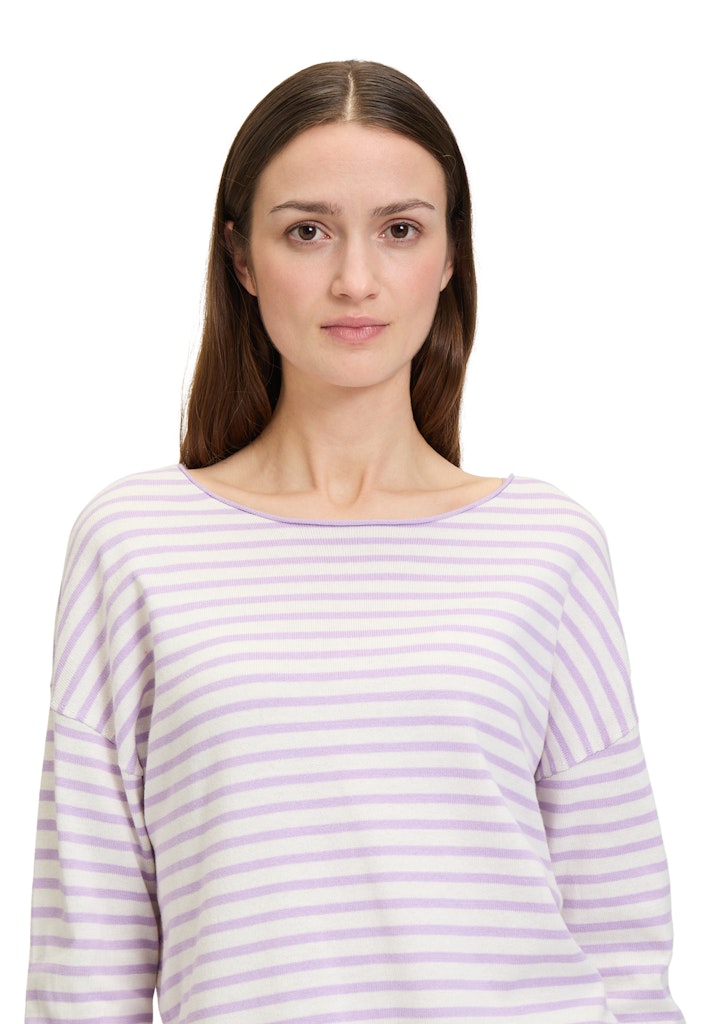 Betty & Co Damen Pullover Cream/Liac
