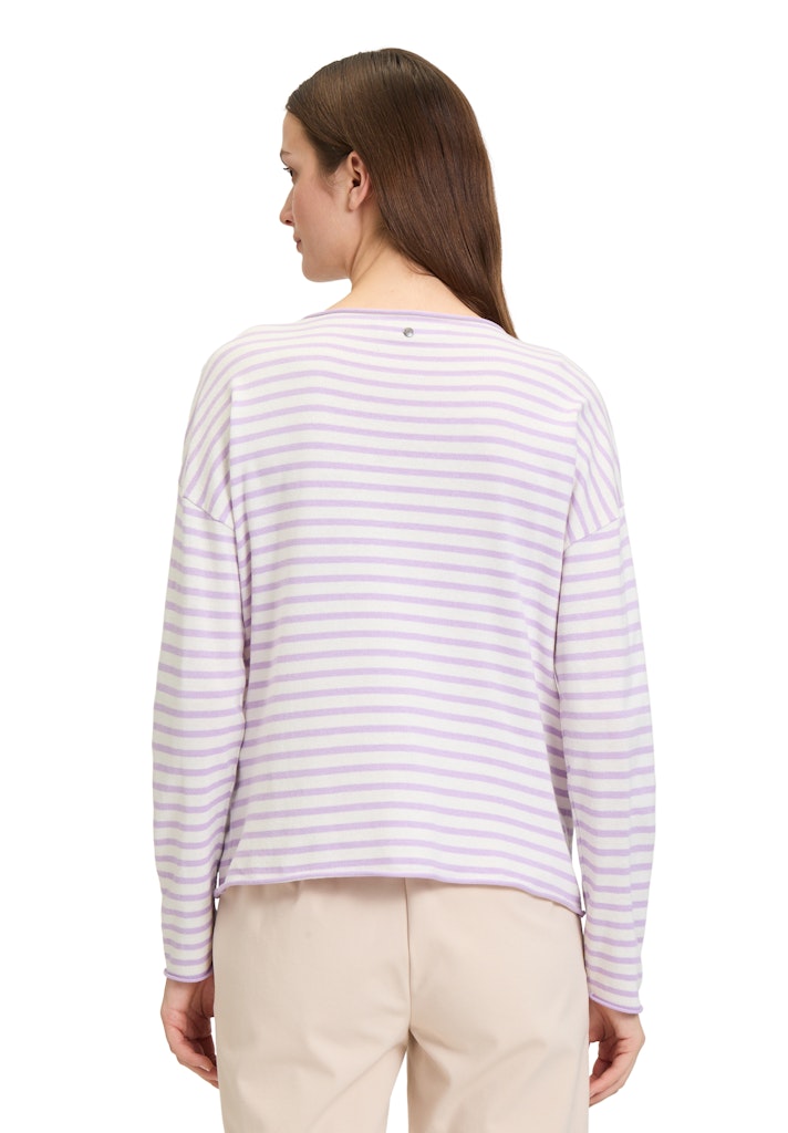 Betty & Co Damen Pullover Cream/Liac