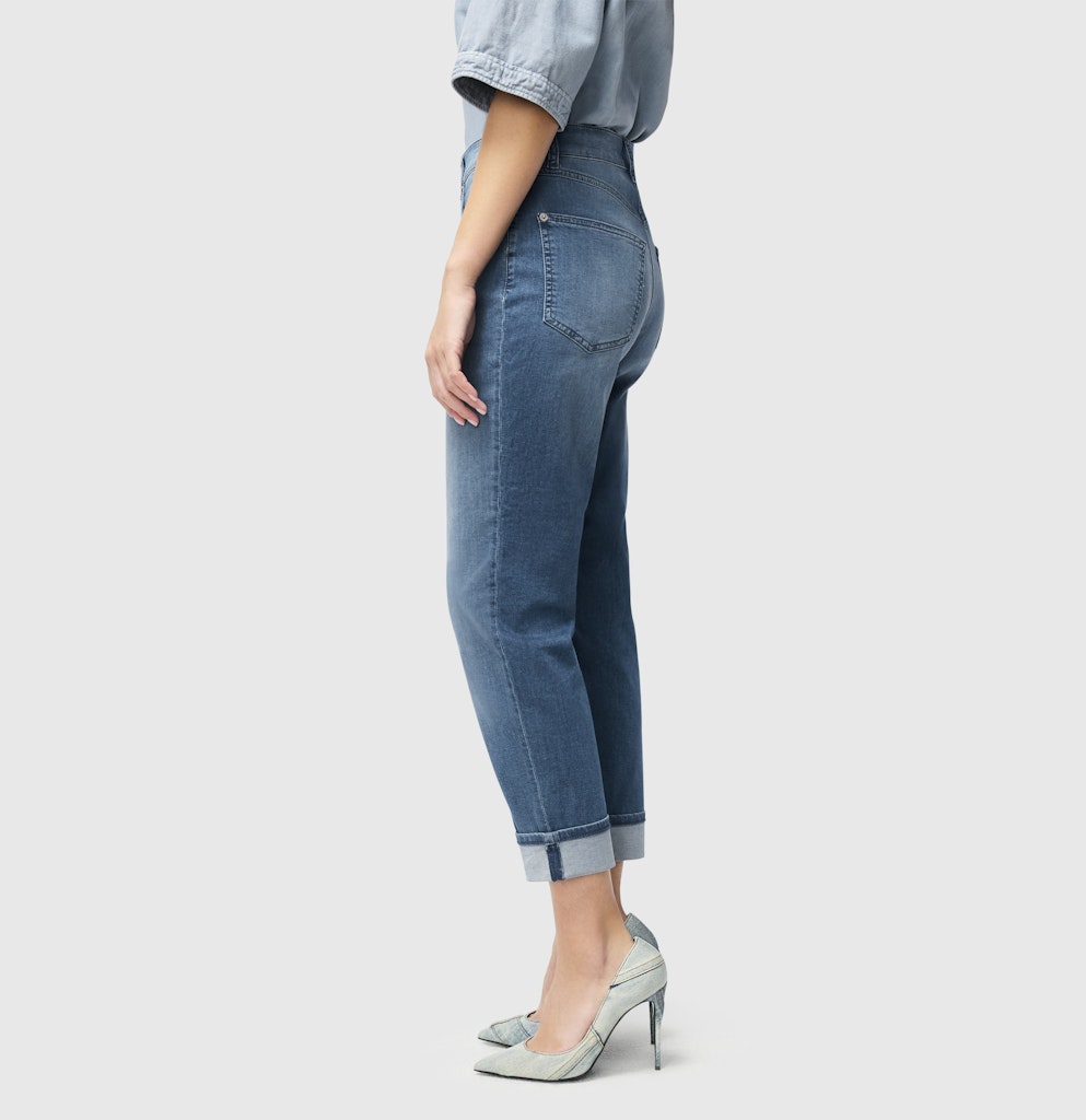 Mac Damen Jeans Summer Mid Blue