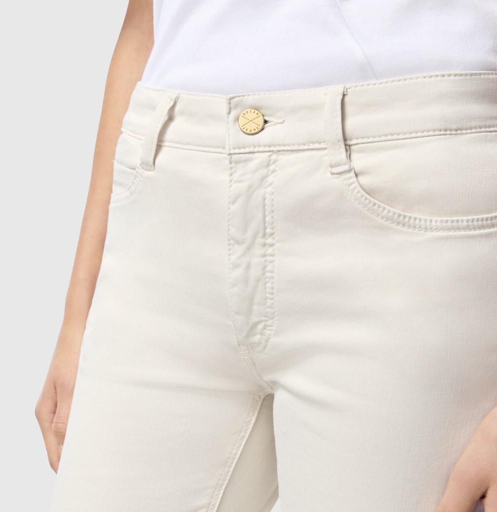 Mac Damen Jeans Antique White P