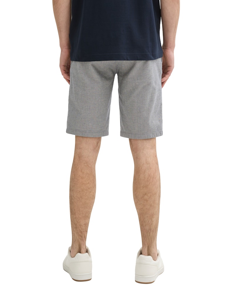 Tom Tailor Herren Hosen White Navy Zig