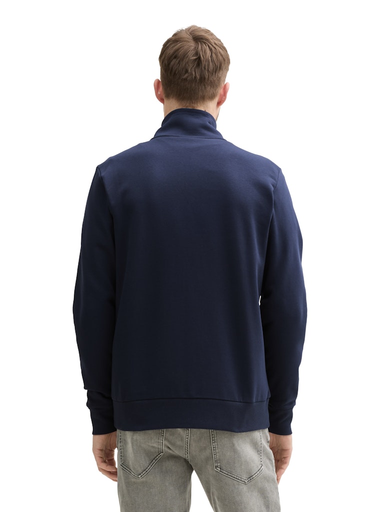 Tom Tailor Herren Sweatshirts Sky Captain Blu