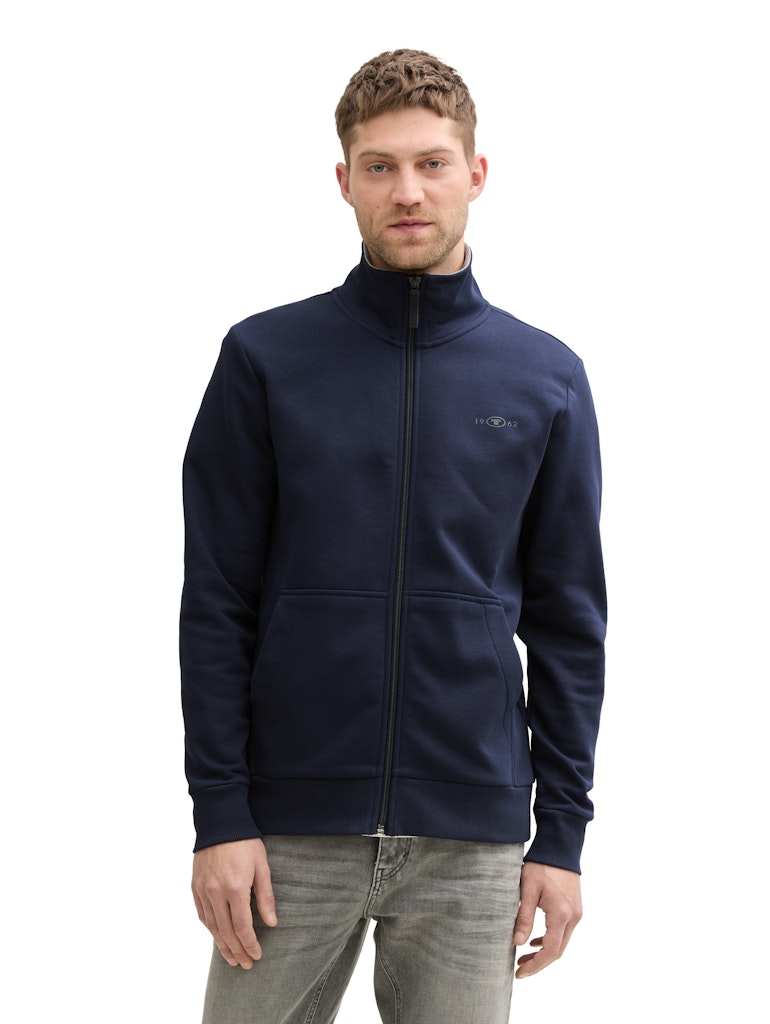 Tom Tailor Herren Sweatshirts Sky Captain Blu