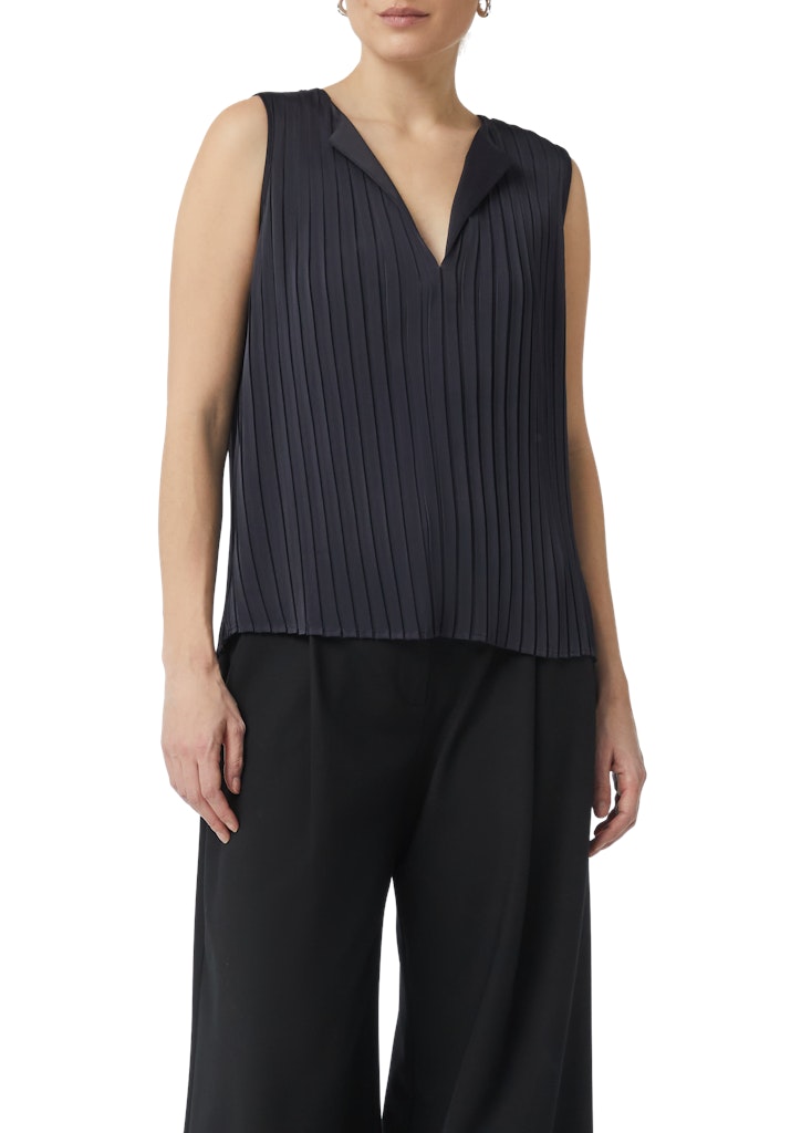 Comma Damen Blusen Blue