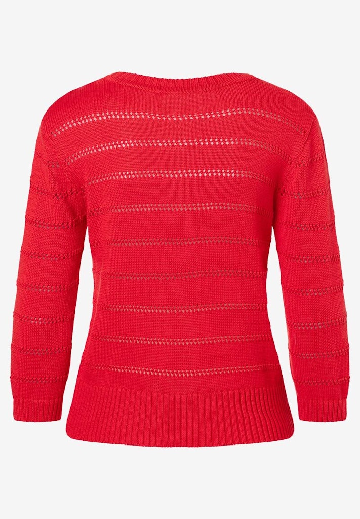 More & More Damen Pullover Soft Red