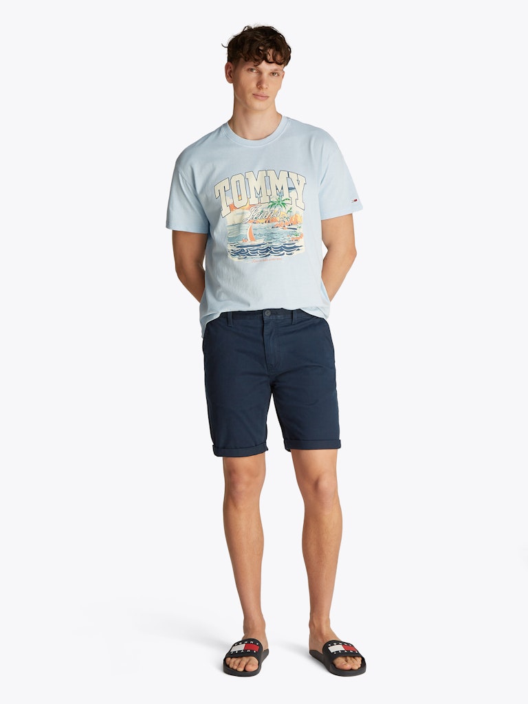 Tommy Jeans Herren Shorts Cg Blue
