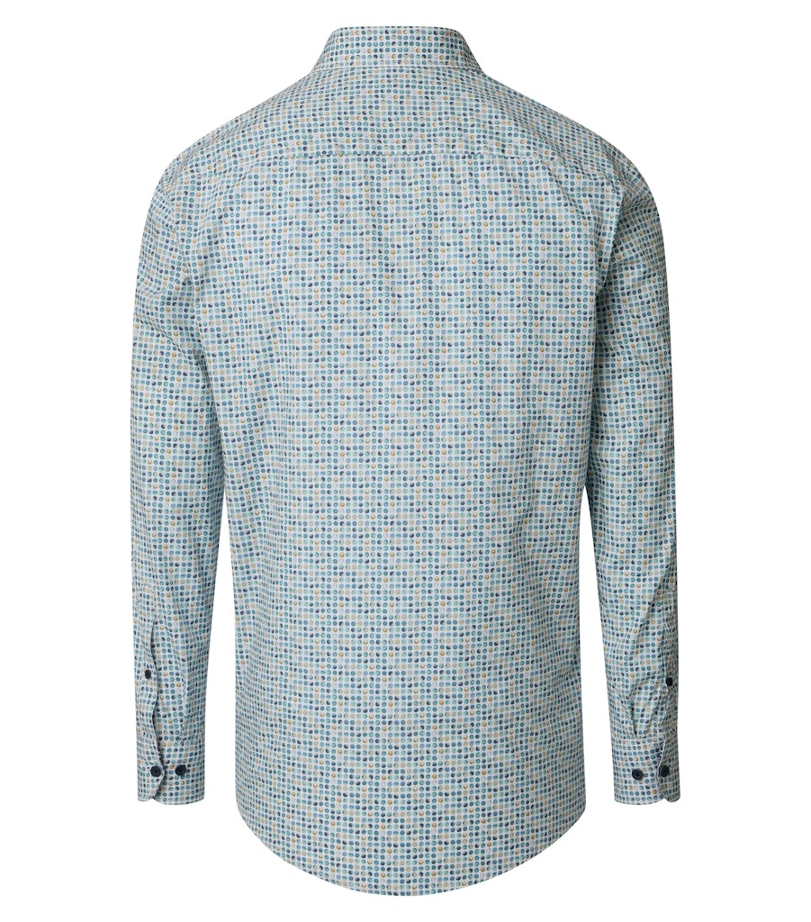 Casa Moda Herren Hemden Aqua Bis Pe