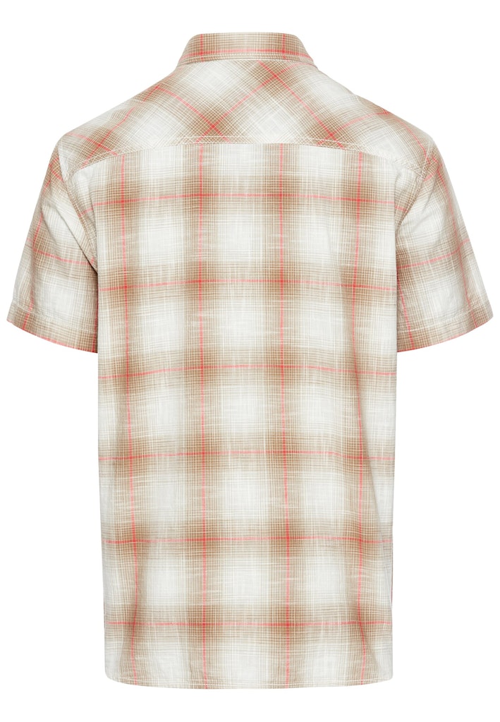 Camel active Herren Hemden kurz Sunfaded Red