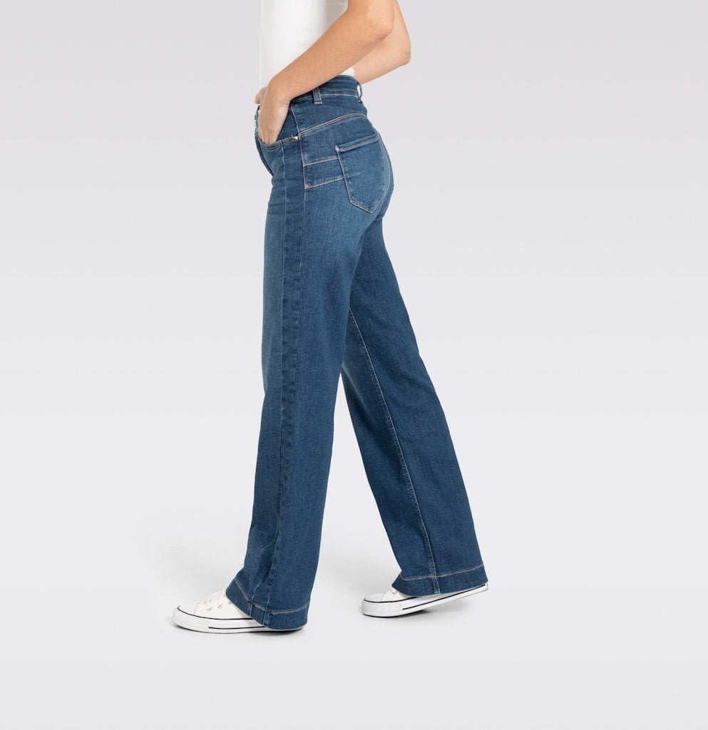 Mac Damen Jeans Authentic Brill