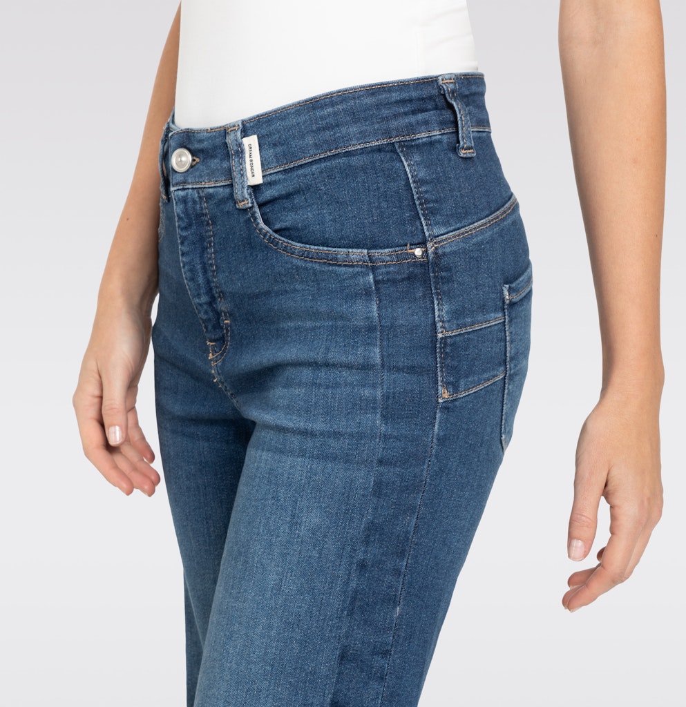 Mac Damen Jeans Authentic Brill