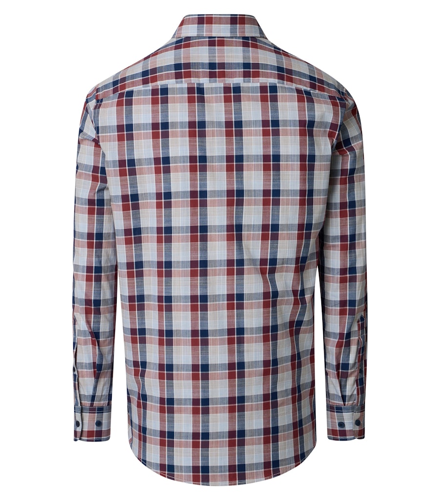 Casa Moda Herren Hemden Rot