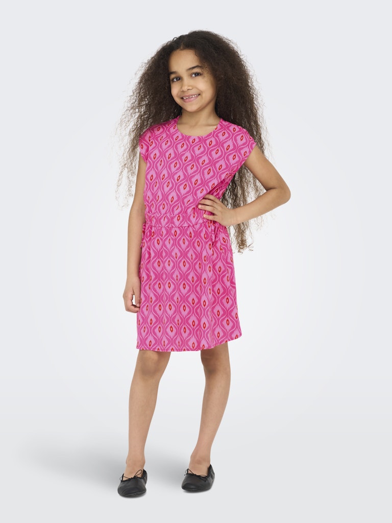 Only Mädchen Kleider Fuchsia Purple/