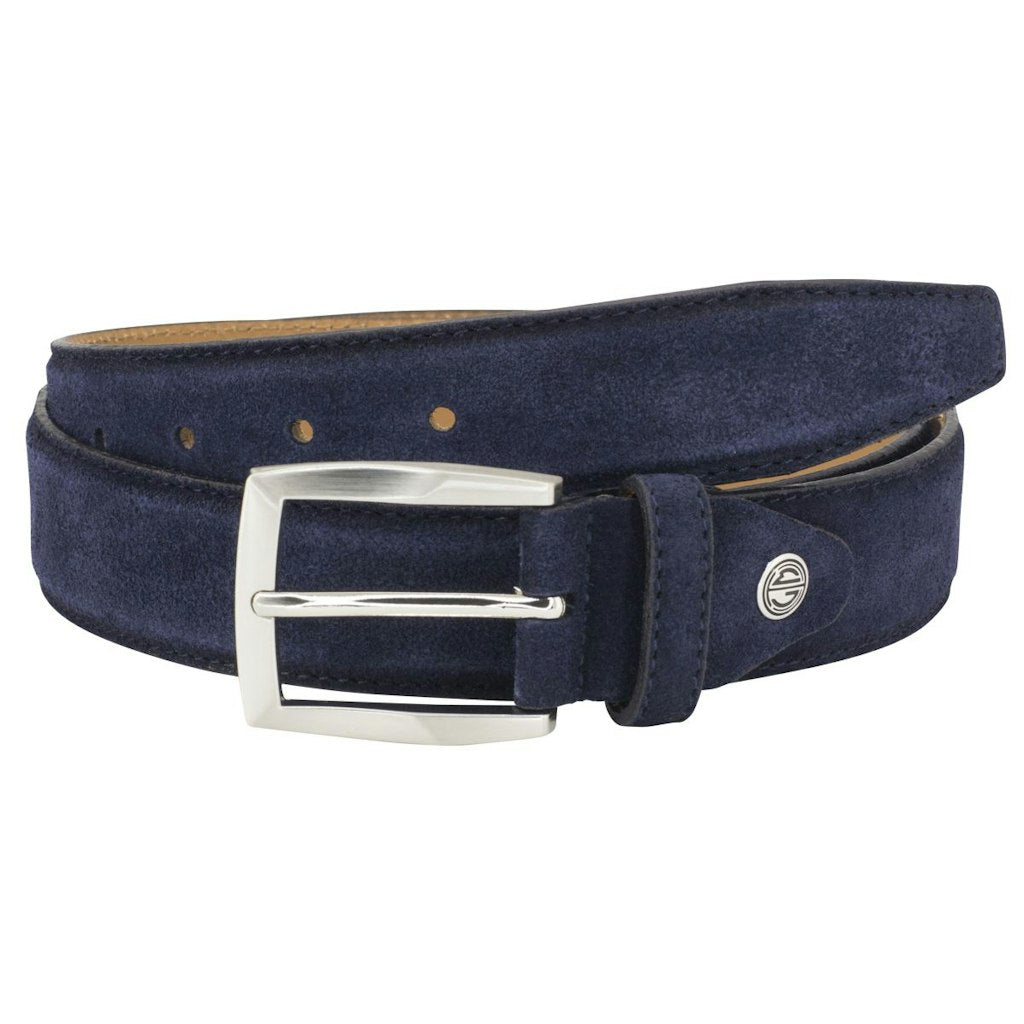 LINDENMANN Herren Gürtel Marine